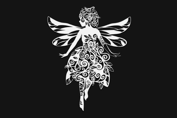 Floral Fairy Drawing 54: Graphics and Illustrations for Editorial Design