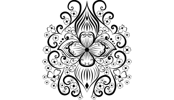 Floral Ornament Svg: Premium Graphics and Illustrations for Branding