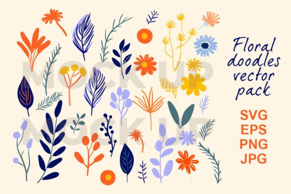 Floral Vector Ornament SVG Christmas Set: Graphics and Illustrations Review