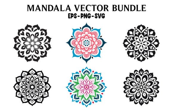 Vector Mandala Design Floral Mandala Art Graphics and Illustrations Review